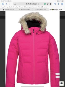 ROSSIGNOL POLY DOWN SKI JACKET - GIRLS SIZE 14 - Picture 1 of 6