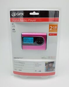 GPX Digital Media Player - MP3 & WMA - 2GB / Pink - New!
