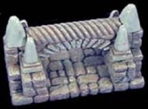 Roleplay 25mm 28mm Scenery D&D Wargame - Dungeon Wall 8 - Picture 1 of 1