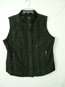 Spanner Women Size XL Black /Gold  Quilted  Vest - Picture 1 of 9