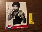 Boxing Leo Randolph 8x10 Autograph with ticket