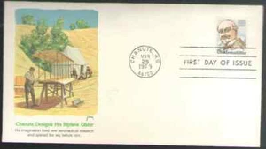 US. C93. Octave Chanute (1832-1910) Aviation Pioneer. Fleetwood FDC. 1979 - Picture 1 of 1