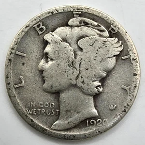 1920 D Mercury Dime AG/G You Grade it! 90% Silver Type Coin Free Ship! - Picture 1 of 4