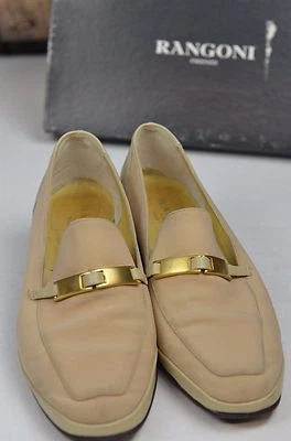 Ragoni Firenze Women's Slip On Loafers Size 7.5 B Career Italy Cute Horsebit  - Image 1 of 4