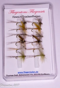 Set mit 12 Trockenfliegen - Finesse Trockenfliegen  - Bild 1 von 6