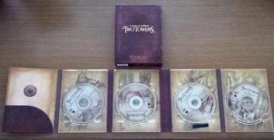 THE LORD OF THE RINGS THE TWO TOWERS DVD 4 DISC SET LIKE NEW CONDITION - Image 1 of 2
