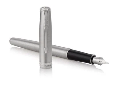 Pluma Estilográfica Parker Sonnet (Edición 2016) Mediana Acero Inoxidable (1931510) Foto 1 de 4