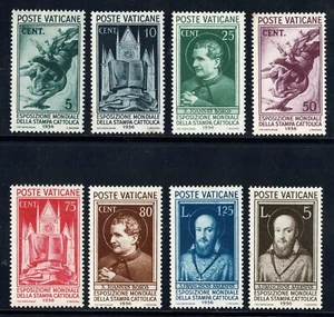 Vatican 1936 Catholic Press Conference Set LH - Picture 1 of 2