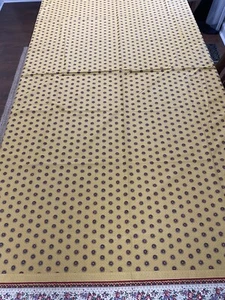 Französische 100 % Baumwolle Tischdecke 58"x112" Blumen Provence Bordüre Hergestellt in Frankreich - Bild 1 von 6