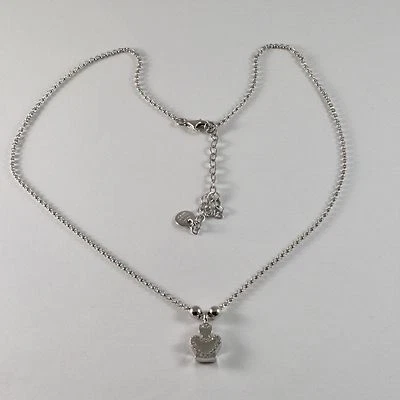 COLLANA IN ARGENTO 925 JACK&CO CON ANGELO CON ZIRCONIA CUBICA BIANCHI JCN0610 - Immagine 1 di 4