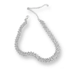 Elegant CZ Choker Necklace for Women - Picture 1 of 4