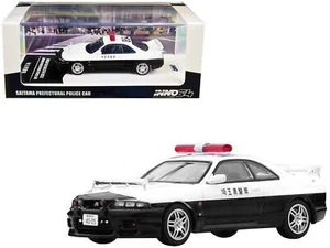 Nissan Skyline GT-R (R33) RHD (Right Hand Drive) Black 1/64 Diecast Model Car - Picture 1 of 3
