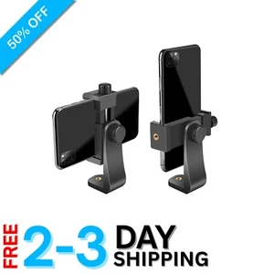 Smartphone Tripod Mount Plastic Adjustable 2.2-4.1inch 360° Rotation for Devices - Picture 1 of 9