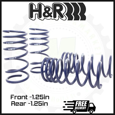 H&R Front and Rear Sport Lowering Springs | Fits 1966-1976 BMW 2002 Chassis E10 - Image 1 of 2