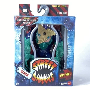Figura de acción Street Sharks Slash clásica 30 aniversario Mattel nueva en caja sellada - Imagen 1 de 10