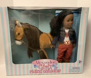 Madame Alexander 18” Doll 2013 Alexander Girlz Riding Academy Horse NIB - Picture 1 of 9