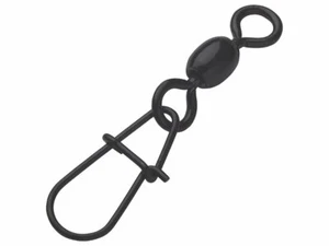 DAM Madcat Stainless Swivel with Snap 5pcs Black Accesorios de siluro
