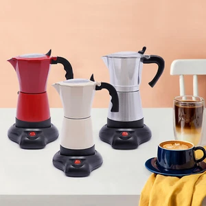 Elektrische Kaffeemaschine Für 6 Espressotassen mit Basis Aluminiumlegierung - Bild 1 von 28