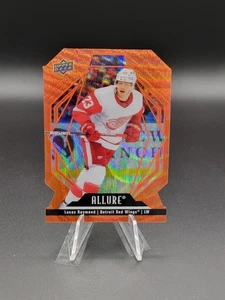 Lucas Raymond 2022-23 Upper Deck Allure #43 Orange Slice - Red Wings - Picture 1 of 2