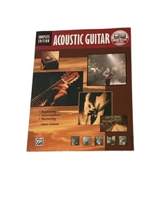 Libro de música de guitarra acústica edición completa Greg Horne Alfred con acceso en línea - Imagen 1 de 2