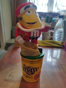 M&M's Weihnachtsmann Werbefigur MM Dispenser Figur Süßigkeitenspender - Bild 1 von 5