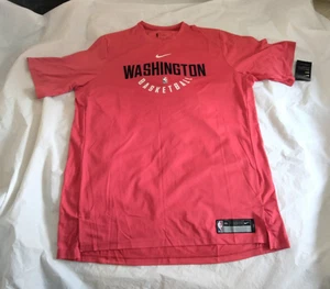 Washington Wizards XXLT Short Sleeve Nike Warm Up Shoot Around Dri-Fit Shirt - Picture 1 of 10