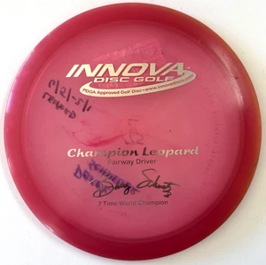 Innova RARE 2x Barry Pearly Swirly Champion Leopard 174g PFN PATENT # Used - Picture 1 of 4
