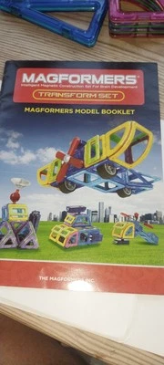 Magformers Transform Set Educational  Vehicle  set complete Plus Extra cards - Image 1 of 4