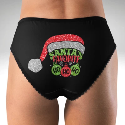 Bragas Santa’s Little Ho Ho Hipster | Lencería de Navidad | Envío Gratis Foto 1 de 4