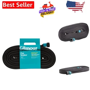 75' schwarzer flacher Tropfschlauch - umweltfreundliche Tropfbewässerung für Gärten & Obstgärten - Bild 1 von 8