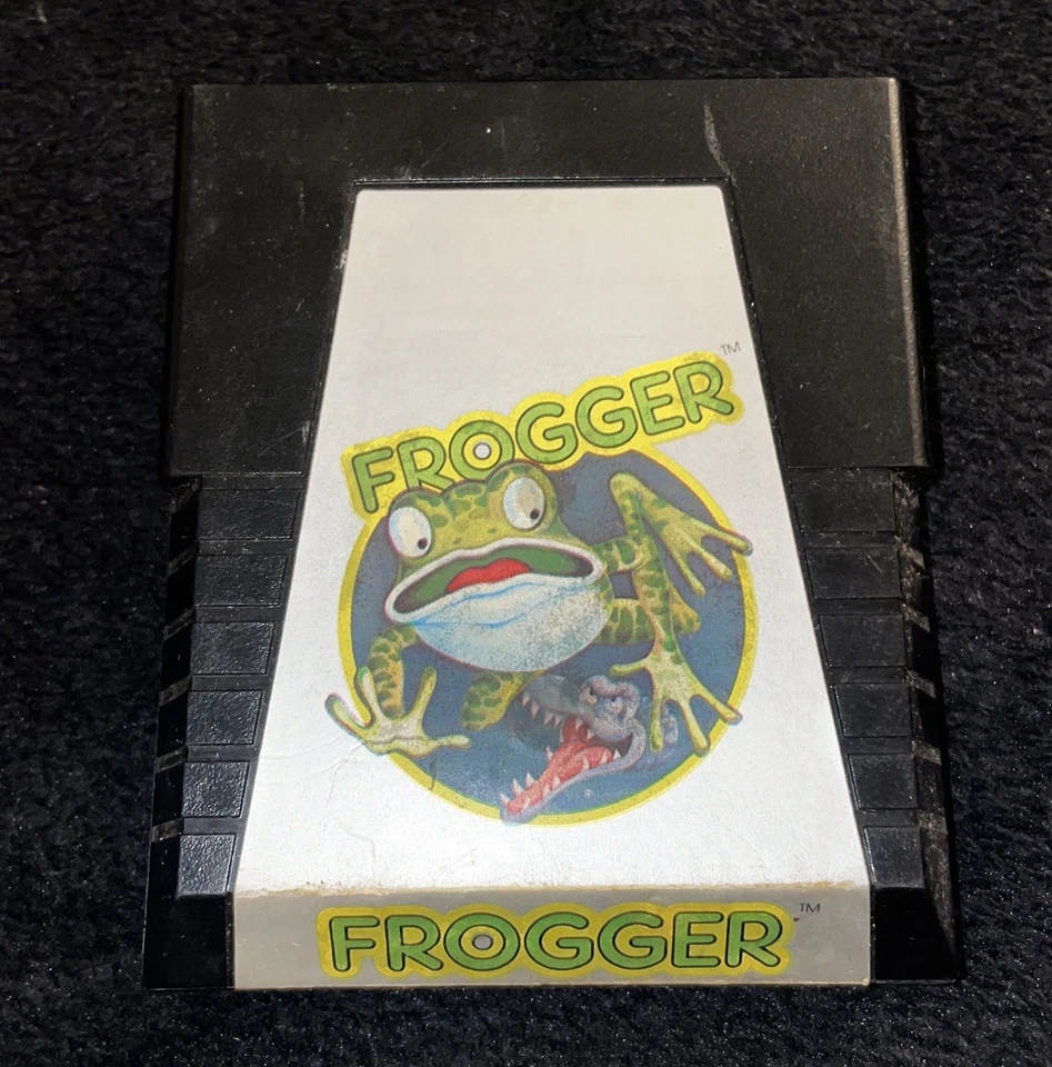 Atari 2600 Frogger Cartridge (1982, Parker Brothers) - Image 1 of 1