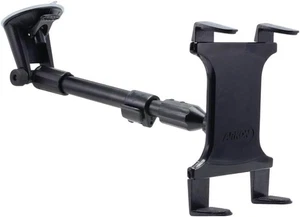 Large Tablet Windshield Suction Mount Long Arm Holder for iPad Pro Air Tab Black - Picture 1 of 9
