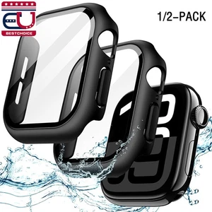 Funda rígida impermeable para PC con protector de pantalla para Apple Watch Series 10 42/46 mm - Imagen 1 de 6