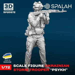 Modellino scala 1:72 soldato d'assalto ucraino Psykh Spalah SP20572 - Foto 1 di 3