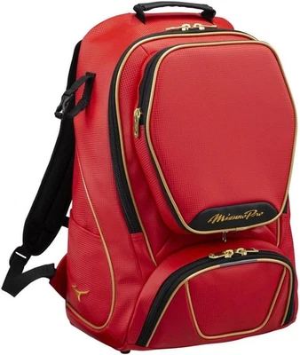 MIZUNO бейсбольная сумка чехол Mizuno Pro рюкзак 40L 1FJD3000 красный - Изображение 1 из 2
