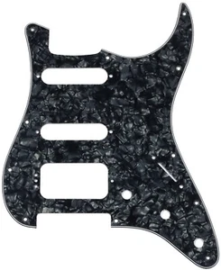 3-lagiges Black Pearl Schlagbrett für Fender Stratocaster Strat HSS/SSH offener Humbucker - Bild 1 von 1