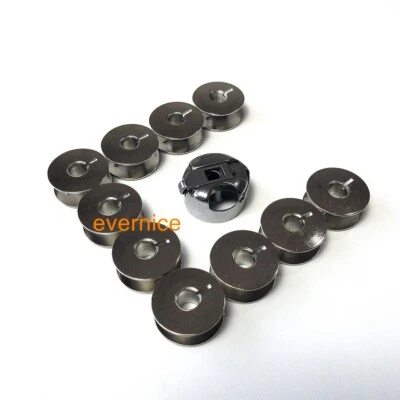 Bobbin Case #173058 +10 Bobbins For Singer 206K, 206W, 306, 306K, 306W, 319 - Image 1 of 4