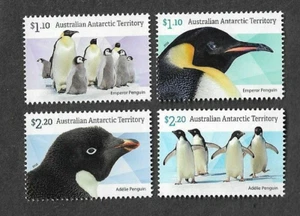 Australian Antarctic Territory-Penguins 2022 set mnh - Picture 1 of 1