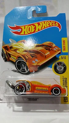 HOTWHEELS 9/10 TRACK STARS EXPERIMOTORS TOOLIGAN TREASURE HUNT T-HUNT TH TOOLS - Image 1 of 2