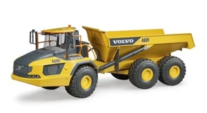 Bruder 02455 Volvo Dumper A60H 1:16 Cassone Ribaltabile Sterzo Articolato - Foto 1 di 1
