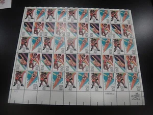 USA 1984 Sc#2082-85 20c Los Angeles Olympics sheet of 50 Stamps MNH XF - Picture 1 of 1