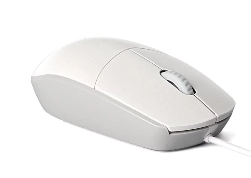 Rapoo N100 kabelgebundene Maus Weiß (18102) 1600dpi beidhändig Win & Mac OS - Bild 1 von 1