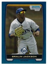2012 Bowman Draft Picks & Prospects Chrome Blue Refractors #BDPP60 Bralin