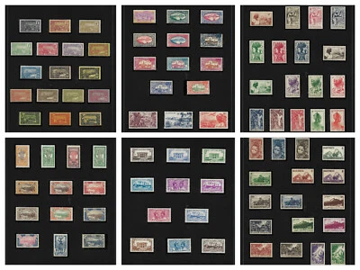 FRENCH ANTILLES FRANÇAISES OLD PICTORIAL SETS POST OFFICE FRESH **NEVER HINGED   - Image 1 of 4