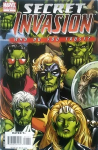 Secret Invasion: Who Do You Trust? #1 (Aug 2008, Marvel) 5 short stories skulls - Picture 1 of 4