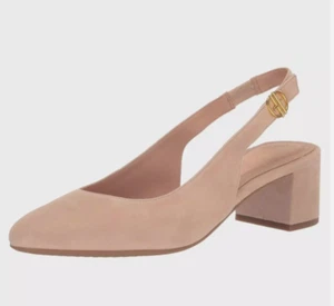 Cole Haan Brush Suede The Go To Slingback Pump Size 9 New in Box - Picture 1 of 7