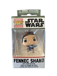 NEW Funko Pocket POP! Keychain Fennec Shand Star Wars Mandalorian Book Boba Fett - Picture 1 of 1