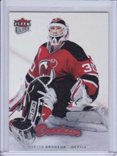 Martin Brodeur 2006 Fleer Ultra Hockey Card 115 Grade MT