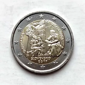 Eslovaquia 2 euros 2017 Universitas Istropolitana (#3127) - Imagen 1 de 1