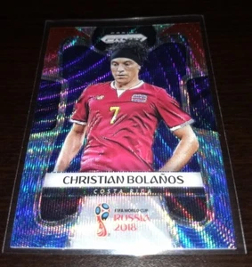 CHRISTIAN BOLANOS COSTA RICA 2018 PANINI PRIZM WORLD CUP RED BLUE WAVE PRIZM !!! - Bild 1 von 1